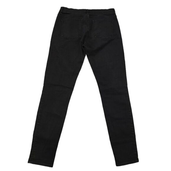 GAP Jeans Womens Size 27 Black 1969 Legging Jeans Mid Rise Stretch - Picture 4 of 4